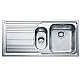 Franke LLX 651 mosogatótálca 100x50cm, inox 101.0150.832