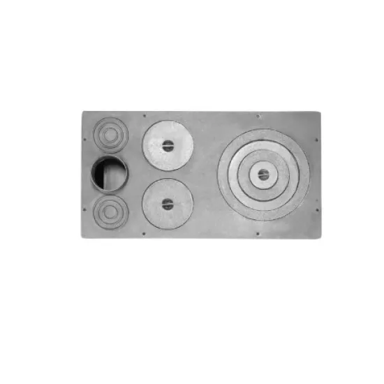 Hunor YTK 210 sparhelt barna balos 7,85 kW, öntvény tűztérrel, 81x40x75 cm 