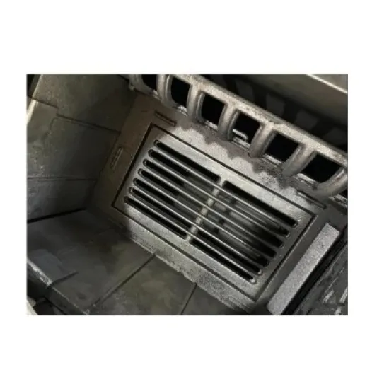 Hunor YTK 210 sparhelt fekete balos 7,85 kW, öntvény tűztérrel, 81x40x75 cm 