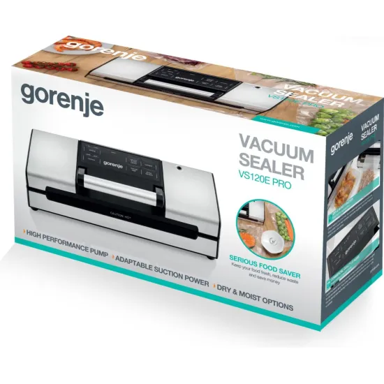 Gorenje VS120EPRO fóliahegesztő, 120W 