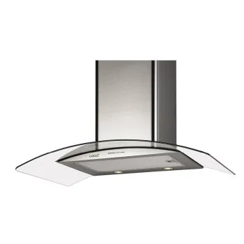 Cata GAMMA GLASS 900 GX/F LED beépíthető kürtös elszívó, 90 cm széles, inox 