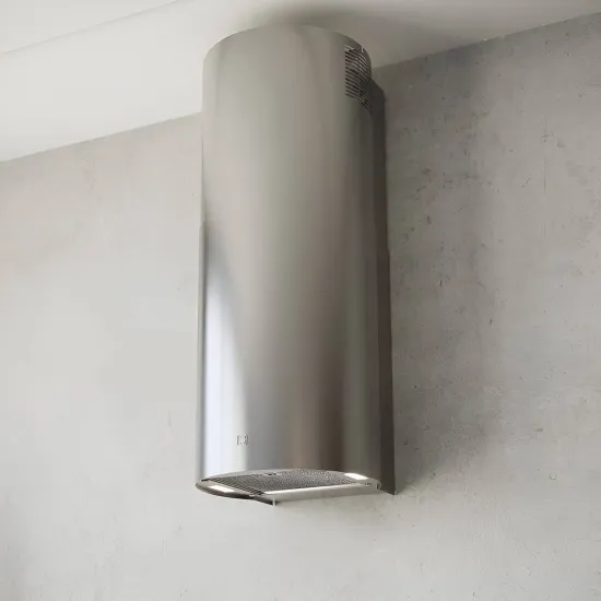 Sirius MO-209 falra szerelhető hengeres elszívó, inox szín 