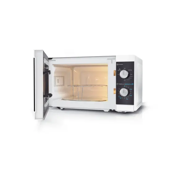 Sharp YC-MG01EW mikrohullámú sütő, 800W, 20L, fehér szín 
