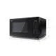 Sharp YC-MS252AE-B mikrohullámú sütő, 25L, 900W, fekete szín 