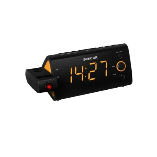 Sencor SRC330OR projektoros rádiós ébresztőóra