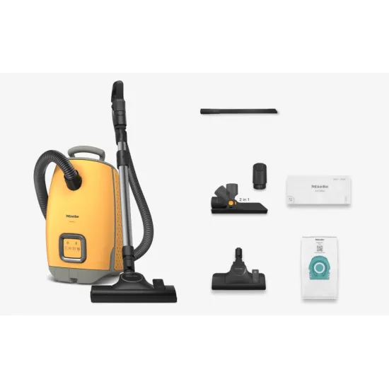 Miele Guard L1 Flex porzsákos porszívó, 890W, Sunset sárga szín 