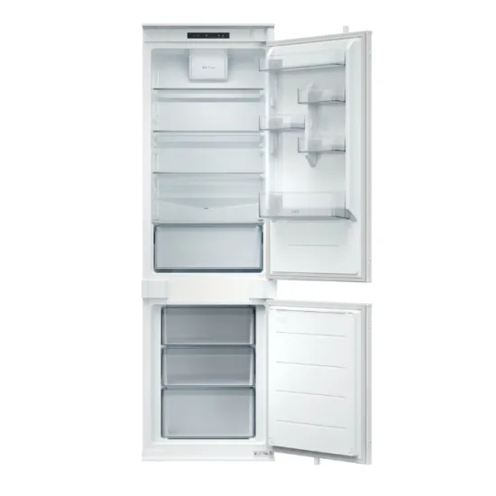 Candy ECNBQL3518EV beépíthető alulfagyasztós kombinált hűtőszekrény, 194/74L, 54x55x177.2 cm Low Frost Technology