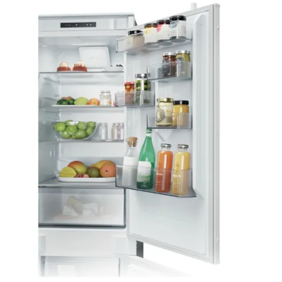 Candy ECNBQL3518EV beépíthető alulfagyasztós kombinált hűtőszekrény, 194/74L, 54x55x177.2 cm Low Frost Technology