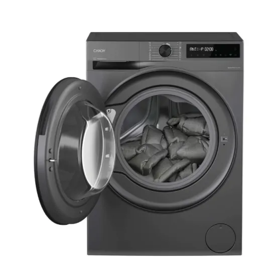 Candy BWR 485SBL6G-S mosó-szárítógép, 8/5 kg, inverter motor, 59.5x52.2x85 cm, antracitszürke szín 