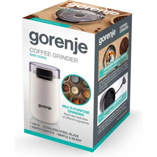 Gorenje SMK150SW kávédaráló, 150W, fehér 