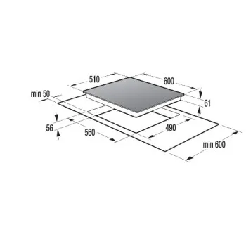 Gorenje IQ634USC Beépíthető indukciós főzőlap