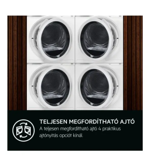 AEG TR718BE hőszivattyús szárítógép, 8 kg, 59.6x63.8x85 cm 
