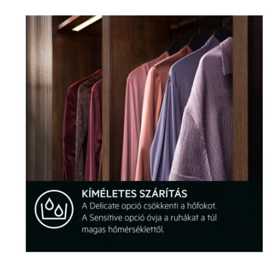 AEG TR718BE hőszivattyús szárítógép, 8 kg, 59.6x63.8x85 cm 