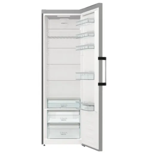 Gorenje R619DAXL6 egyajtós hűtőszekrény, 398L, inverter kompresszor, 59.5x66.3x185 cm, inox 