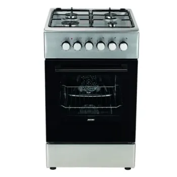 MPM MPM-56-KGM-06E kombinált tűzhely, 46L, 50x60x85 cm, inox 