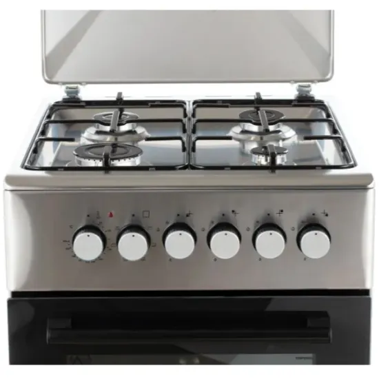 MPM MPM-56-KGM-06E kombinált tűzhely, 46L, 50x60x85 cm, inox 