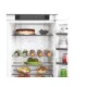 Haier HBW5518E No Frost beépíthető alulfagyasztós kombinált hűtőszekrény, 186/62L,Wifi, inverter kompresszor, 54x54.5x177.2 cm