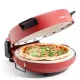 Clatronic PM 3787 pizzasütő, 1200W, piros szín 