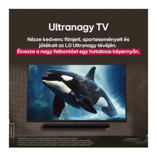 LG 65NANO81A3A NanoCell AI 4K UHD Smart LED TV, 65", 165.1 cm 