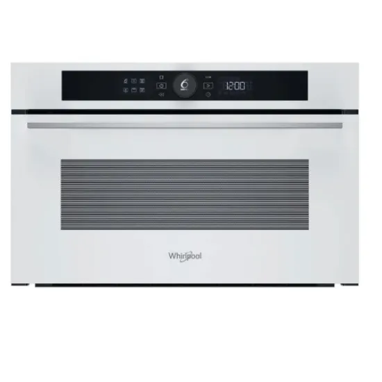 Whirlpool WMD54MW beépíthető mikrohullámú sütő, 31L, Crisp funkció, 64.5x63x48 cm, fehér szín 