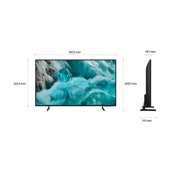 Samsung QE43Q7FAAUXXH 4K UHD Smart QLED TV, 43", 109.22 cm