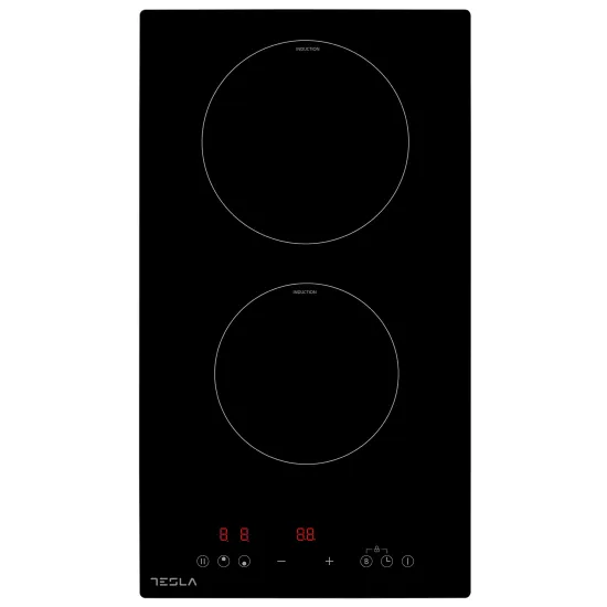 Tesla HI3201MB beépíthető indukciós domino 2 főzőzónás kerámialap, 52x28.8x5.9 cm