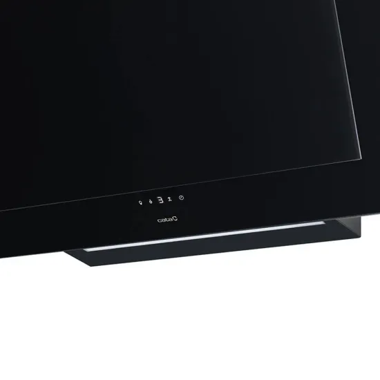 Cata VALTO 900 XGBK 90cm extra csendes fekete döntött konyhai elszívó 900/575m3 5+1 fokozat