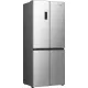 Gorenje NRM819E61X No Frost Plus side by side hűtőszekrény francia ajtós kialakítással, 311/149L, inverter kompresszor, 79.4x65x190 cm, szürke szín  