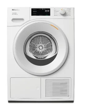 Miele TSD643WP EcoSpeed hőszivattyús szárítógép, 9 kg, inverter motor, 59.6x64.3x85 cm 