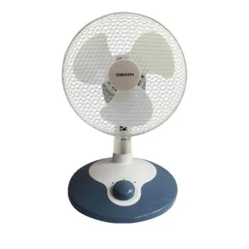Orion OFD-1609 asztali ventilátor, 25W, 23 cm, kék/fehér szín 