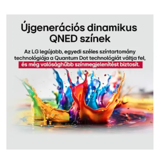 LG 65QNED70A6A 4K UHD AI Smart QNED TV, 65", 165.1 cm 
