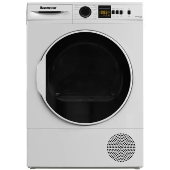 Hausmeister HM2702 hőszivattyús szárítógép, 7 kg, 60x53x85 cm 