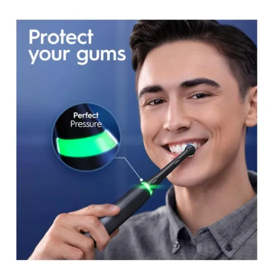 Oral-B iO6 Series Grey Opal elektromos fogkefe 