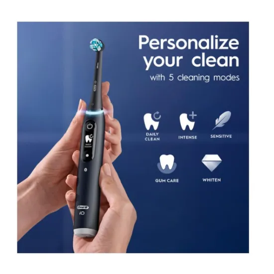 Oral-B iO6 Series Grey Opal elektromos fogkefe 