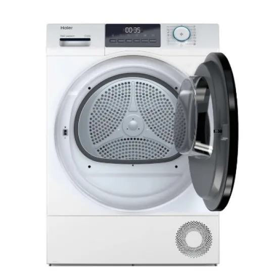 Haier HD80-E929E-S hőszivattyús szárítógép, 8 kg, 59.6x65x85 cm