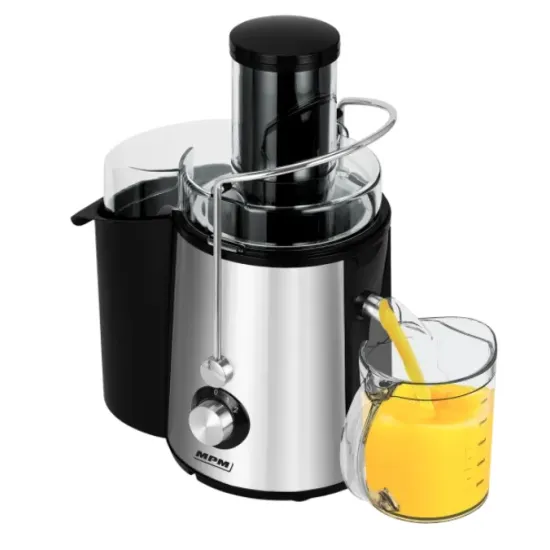 MPM MSO-18M gyümölcscentrifuga, 1000W, ezüst szín 