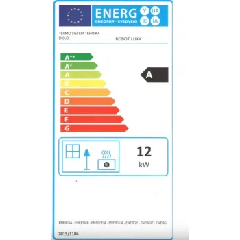 Termo Robot Lux sütős kandalló bordó