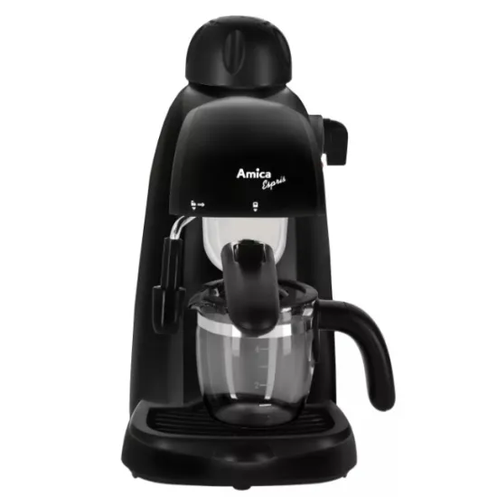 Amica CD 1012 presszó kávéfőző, 800W, 2-4 személyes, fekete szín 