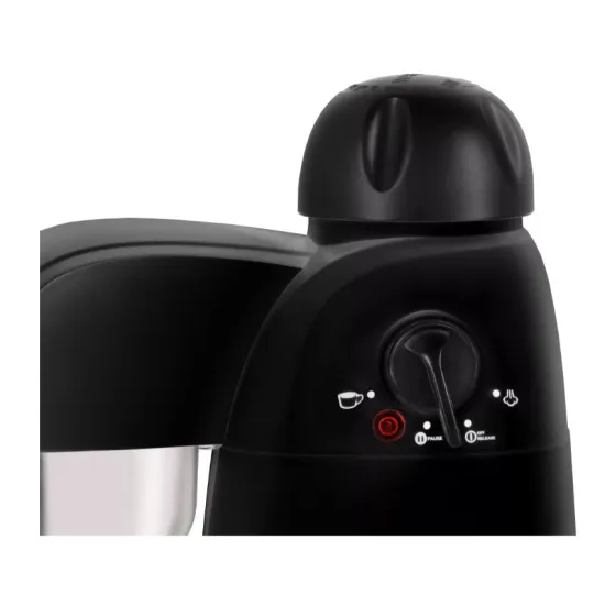 Amica CD 1012 presszó kávéfőző, 800W, 2-4 személyes, fekete szín 