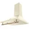 Amica OKC6212RM beépíthető kürtös konyhai elszívó, 60x50x104 cm, elefántcsont szín 