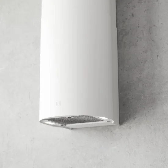 Sirius MO-209 falra szerelhető hengeres elszívó, fehér szín