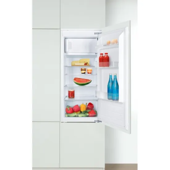 Amica BM210.4i beépíthető egyajtós hűtőszekrény, 163/16L, 54x54x122.1 cm