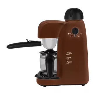 Amica CD 1013 presszó kávéfőző, 800W, 2-4 személyes, barna szín 