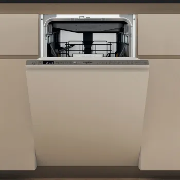 Whirlpool WH6IB10BS7LA0 teljesen beépíthető mosogatógép, 10 teríték, automatikus ajtónyitás, 44.8x55.5x82 cm