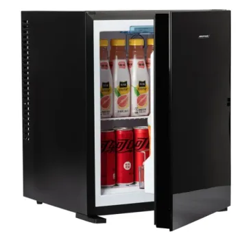 MPM MPM-30-MBS-06L termoelektromos mini hűtő beépítési lehetőséggel,40x43x53 cm, fekete szín 