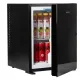 MPM MPM-30-MBS-06L termoelektromos mini hűtő beépítési lehetőséggel,40x43x53 cm, fekete szín 