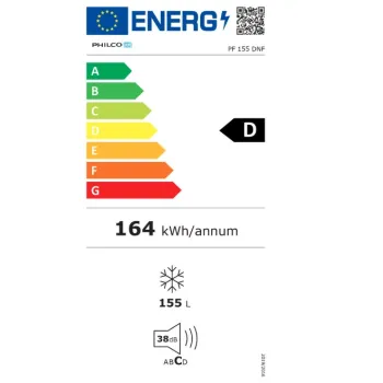 Philco PF 155 DNF No Frost fagyasztószekrény, 155L, 55.9x61.4x143.4 cm 