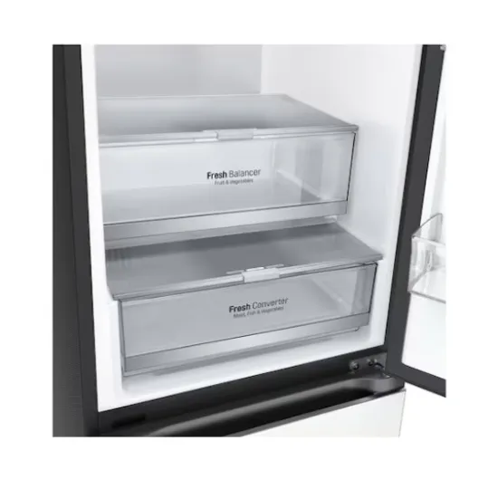 LG GBB72TW9DQ Total No Frost alulfagyasztós kombinált hűtőszekrény, 277/110L, Wifi, Smart Inverter Kompresszor, 59.5x67.5x203 cm