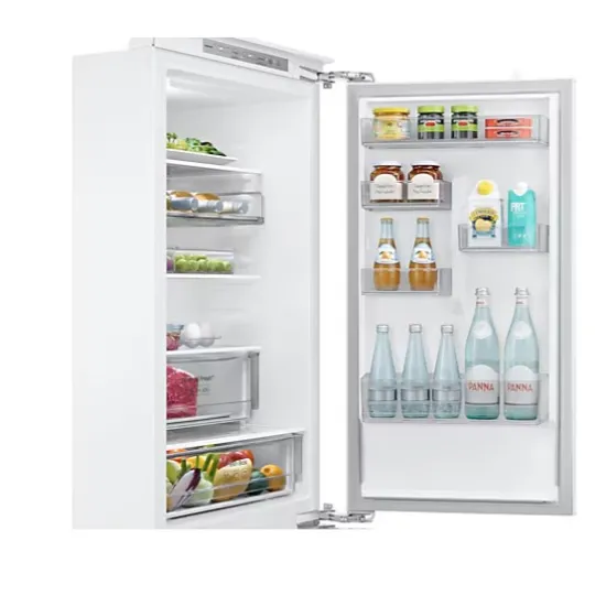 Samsung BRB70F26CEF0EO No Frost beépíthető alulfagyasztós kombinált hűtőszekrény, WIFI, 193/74L, 54x55x177.5 cm 