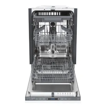 Candy CI1C7SB1FA1 teljesen beépíthető mosogatógép, 11 teríték, inverter motor, 3 kosár, Wifi, automatikus ajtónyitás, 44.8x55.9x81.6 cm